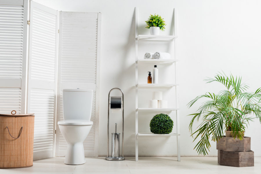 cómo decorar nuestro baño con plantas 2