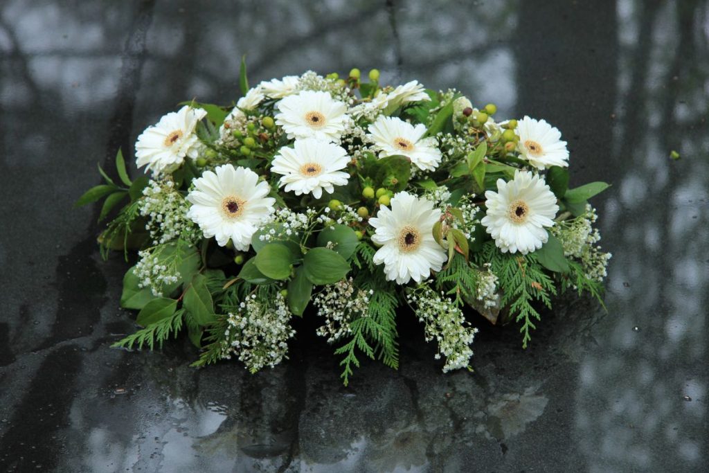 flores para despedir un ser querido